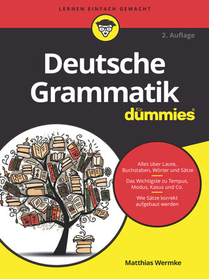 cover image of Deutsche Grammatik für Dummies